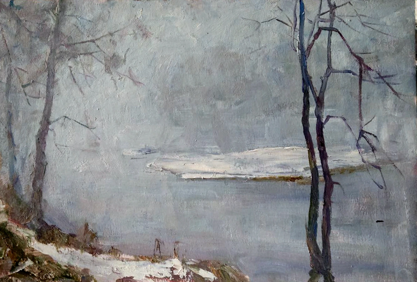 Ice Skating on the Snov River